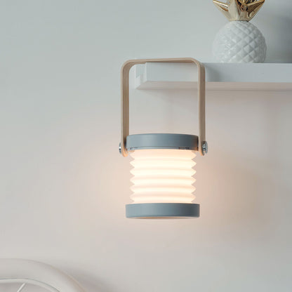 Lampe de lecture LED pliable, tactile et à intensité variable, lampe-lanterne portable, rechargeable par USB, pour la décoration intérieure